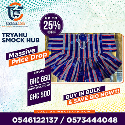 Quality African Smocks Authentic Ghanaian Batakari at Tryahu